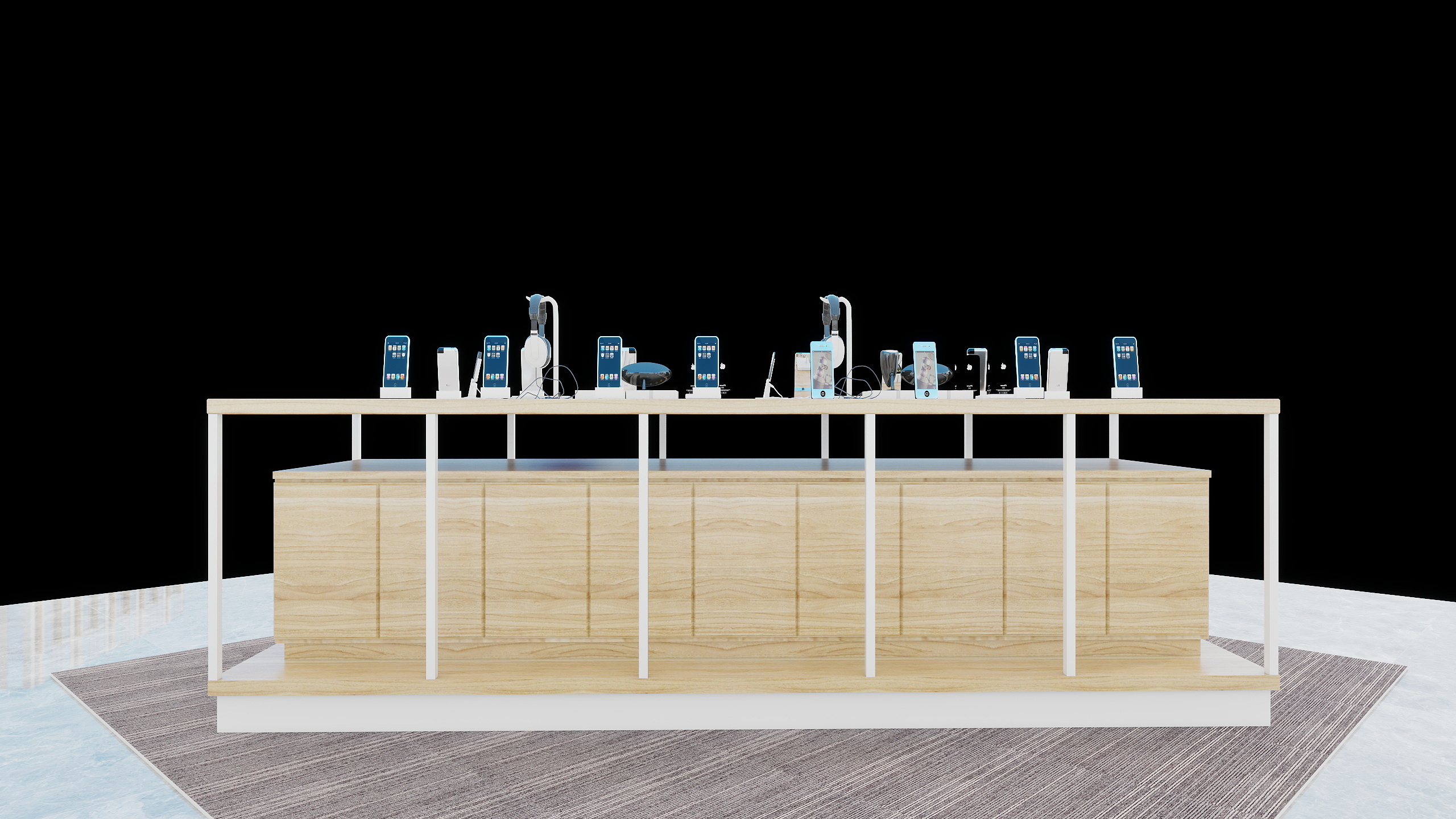 Electronics Display Cabinet