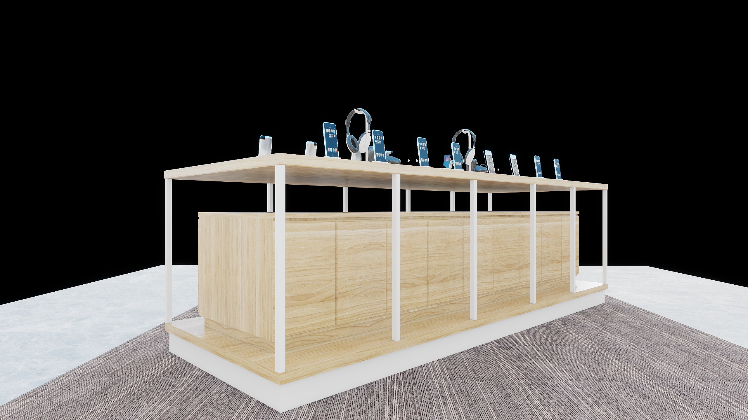 Electronics Display Cabinet