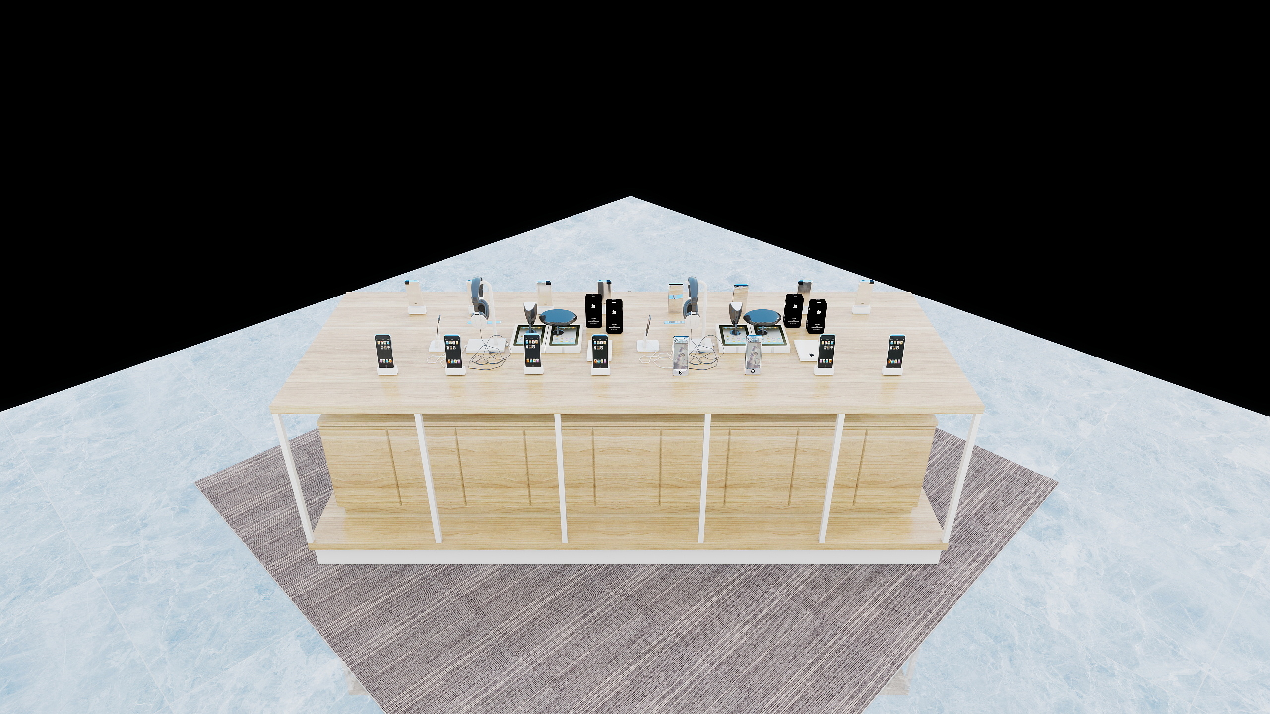 Electronics Display Cabinet