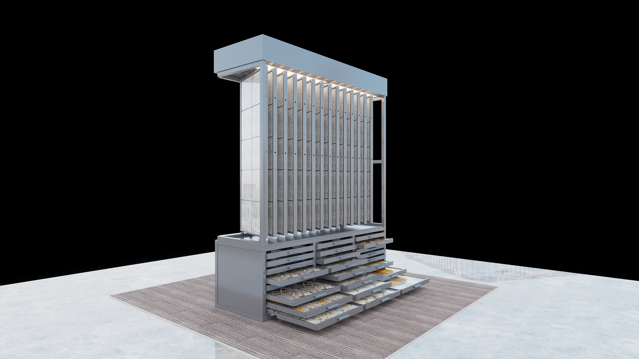 Drawer Display Cabinet